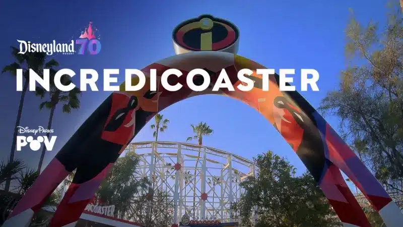 Como é a Disneyland por dentro? 15 experiências imersivas em POV entraram hoje no Disney+ Incredicoaster-Disneyland-Resort-2025 Como é a Disneyland por dentro? 15 experiências imersivas em POV entraram hoje no Disney+