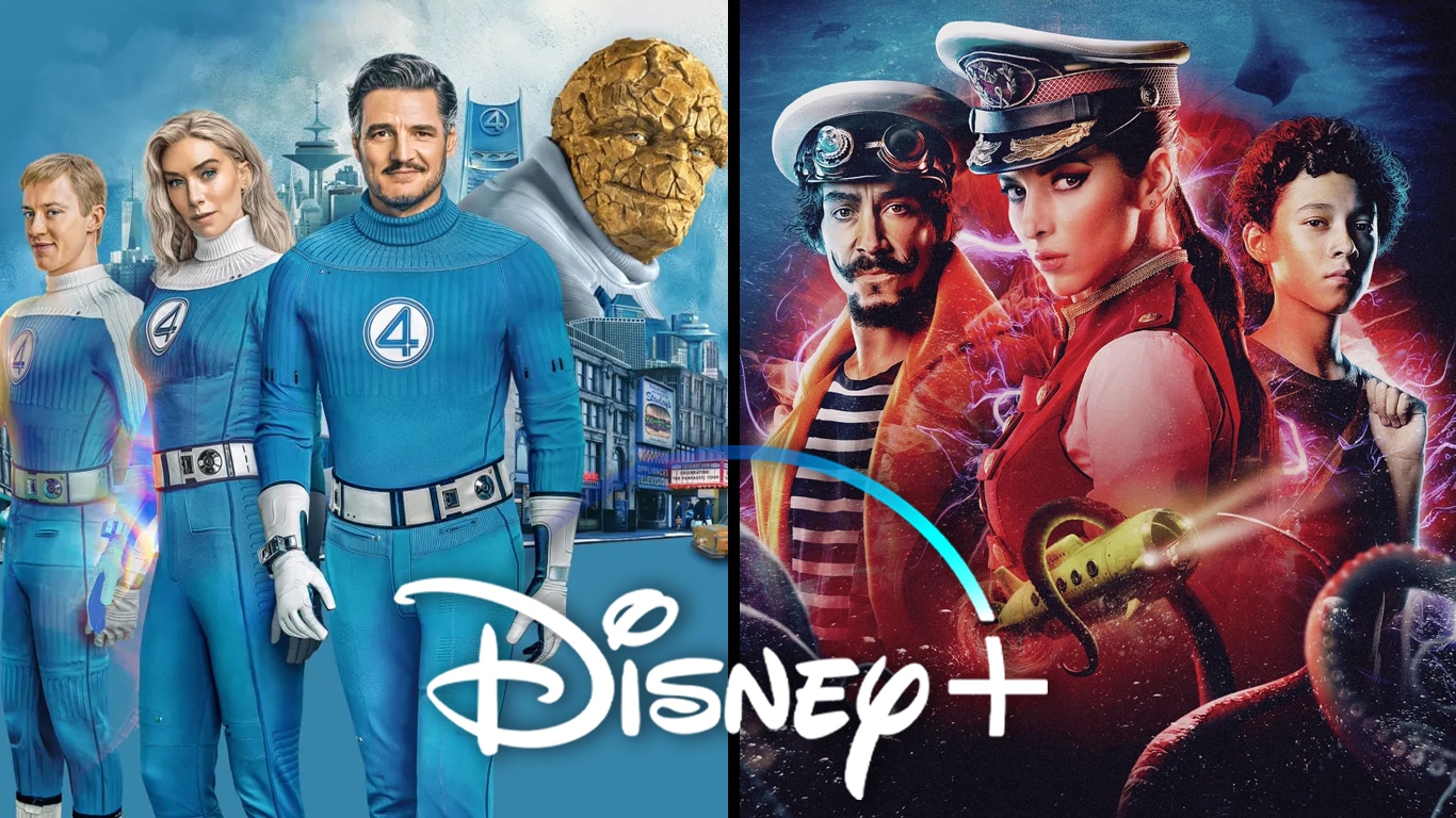 Lancamentos-da-semana-no-Disney-21-a-27-de-julho Estreia de Quarteto Fantástico ao vivo e 4 novas séries nesta semana no Disney+ (21 a 27/07)