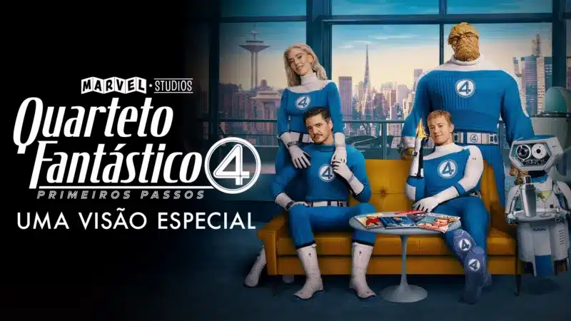 Disney+ lança série inédita do Mickey e prévia especial do novo Quarteto Fantástico Quarteto-Fantastico-Primeiros-Passos-Uma-Visao-Especial Disney+ lança série inédita do Mickey e prévia especial do novo Quarteto Fantástico