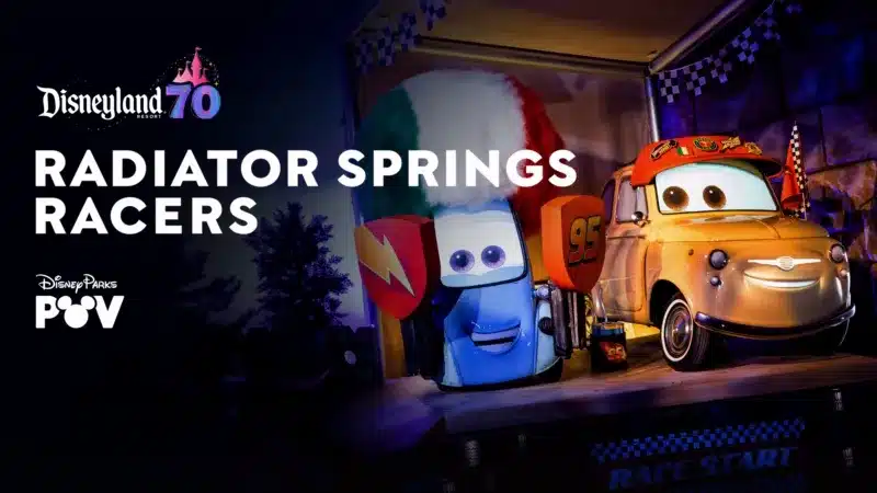 Como é a Disneyland por dentro? 15 experiências imersivas em POV entraram hoje no Disney+ Radiator-Springs-Racers-Disneyland-Resort Como é a Disneyland por dentro? 15 experiências imersivas em POV entraram hoje no Disney+
