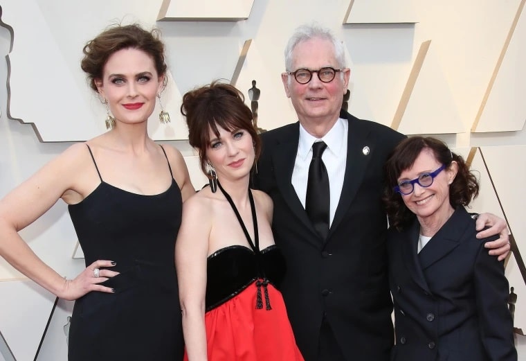 A-familia-Deschanel Emily Deschanel e Zooey Deschanel são parentes ou é só coincidência de sobrenome?