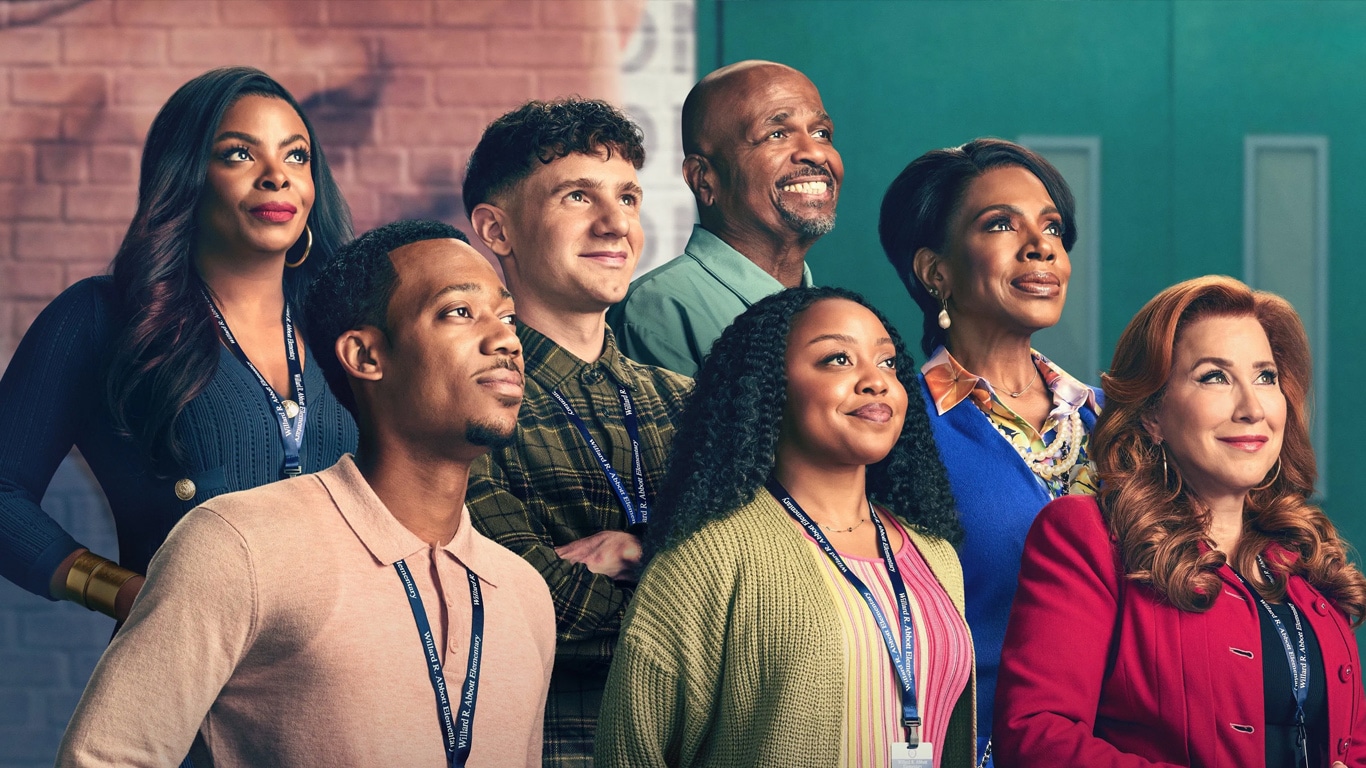 Abbott-Elementary-Elenco Abbott Elementary vai acabar? Quinta Brunson explica situação da série