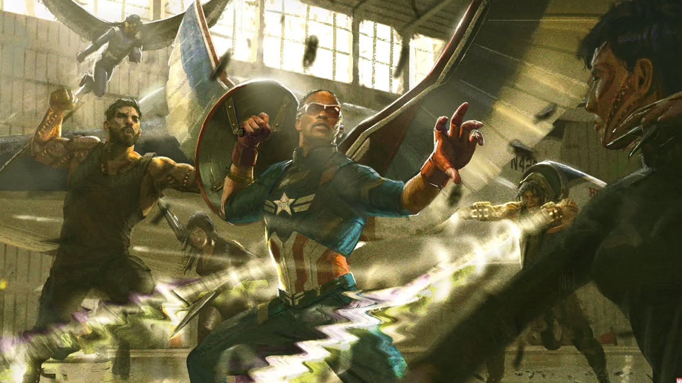 Arte oficial de Capitão América 4 mostra vilões cortados do filme Capitao-America-4-Sociedade-da-Serpente Arte oficial de Capitão América 4 mostra vilões cortados do filme