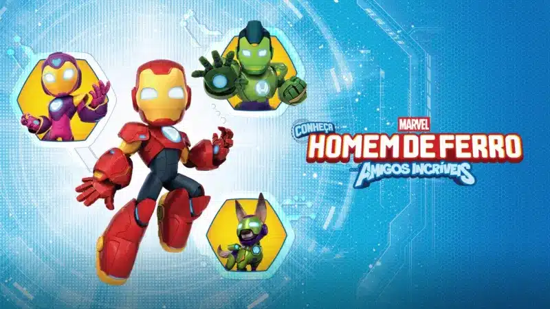 Conheca-Homem-de-Ferro-e-seus-Amigos-Incriveis-Disney Hoje no streaming: Estreia de 'Alien: Earth' e duas séries do Homem de Ferro