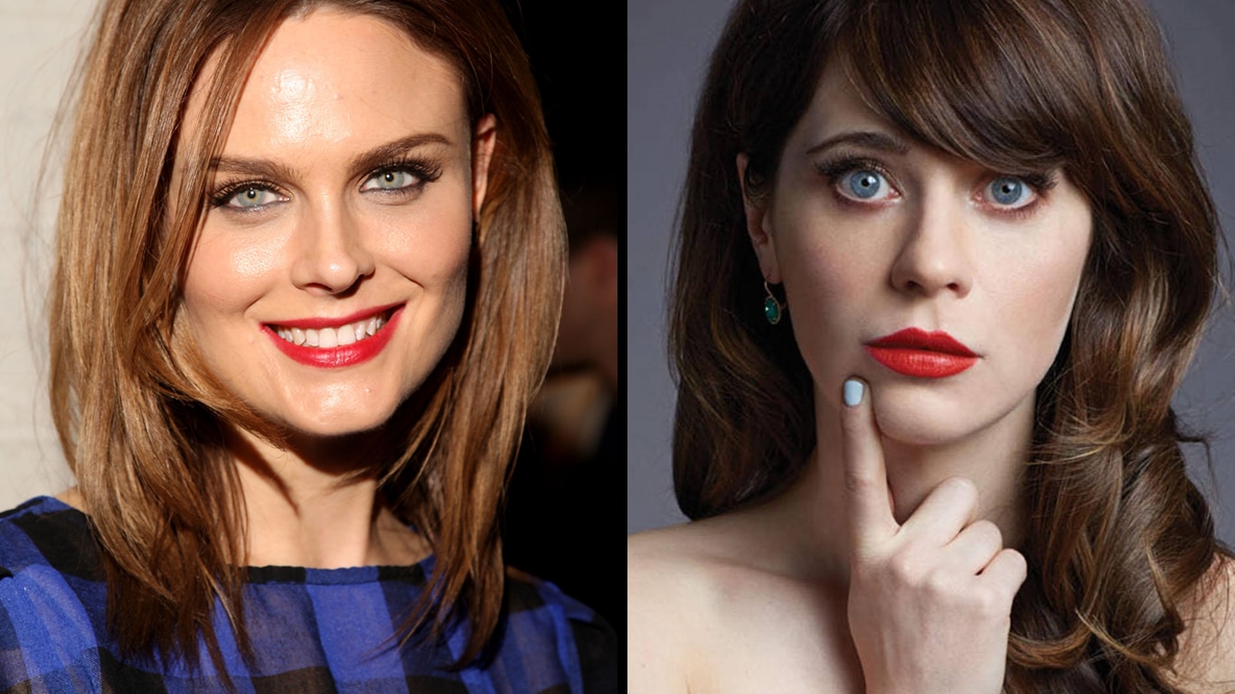 Emily-Deschanel-e-Zooey-Deschanel Emily Deschanel e Zooey Deschanel são parentes ou é só coincidência de sobrenome?