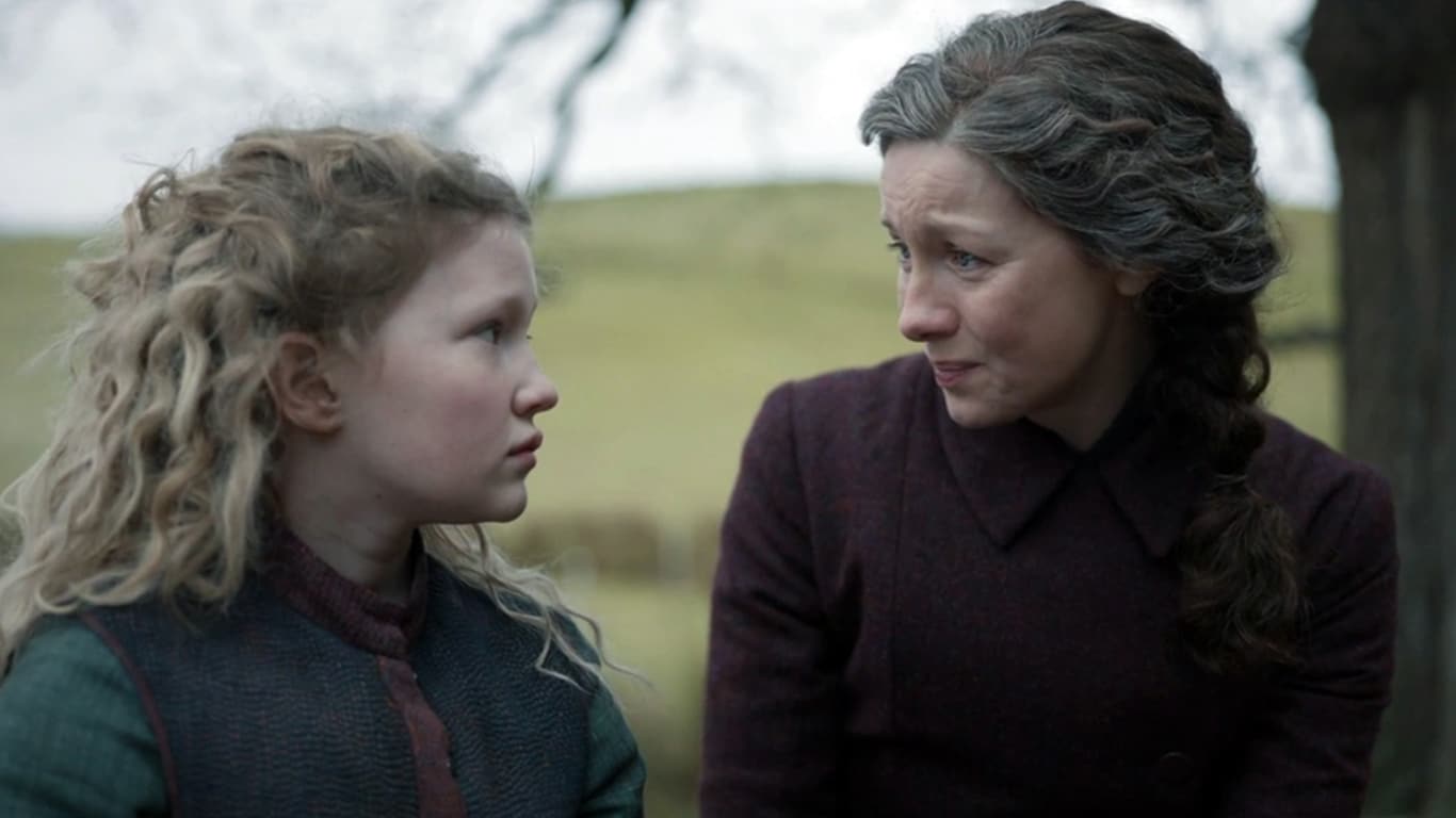 Fanny-e-Claire-em-Outlander Outlander: Blood of My Blood pode explicar verdadeira origem de Faith, a filha de Claire