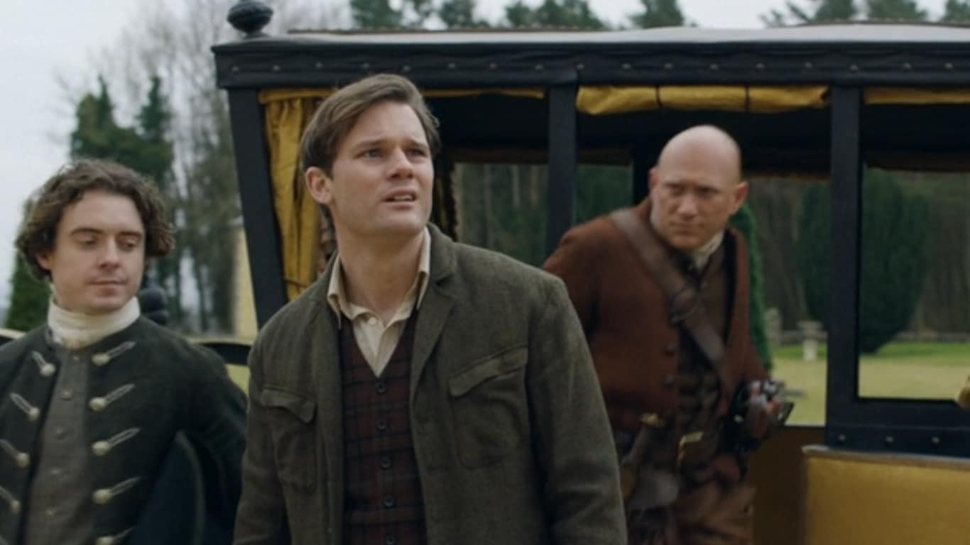 Selada com um Beijo: tudo o que acontece no 2º episódio de Outlander: Blood of My Blood Henry-chegando-na-casa-dos-Grant-em-Outlander-Blood-of-My-Blood Selada com um Beijo: tudo o que acontece no 2º episódio de Outlander: Blood of My Blood