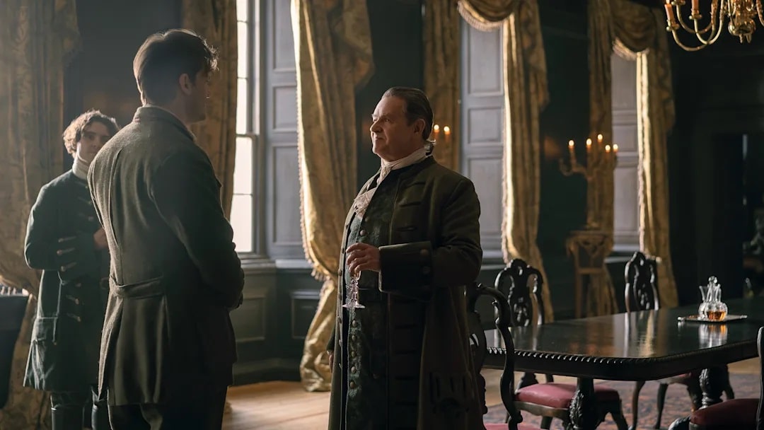 Por que o episódio 4 de Outlander: Blood of My Blood é dedicado a Brian McCardie? Isaac-Grant-em-Outlander-Blood-of-My-Blood Por que o episódio 4 de Outlander: Blood of My Blood é dedicado a Brian McCardie?