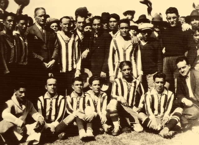 Eva Longoria conta como o Necaxa virou família dentro e fora de campo Necaxa-na-decada-de-1930 Eva Longoria conta como o Necaxa virou família dentro e fora de campo