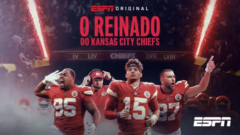 O-Reinado-do-Kansas-City-Chiefs Alien: Earth, Colapso e Chris Hemsworth entre as estreias desta semana no Disney+ (11 a 17 de agosto)