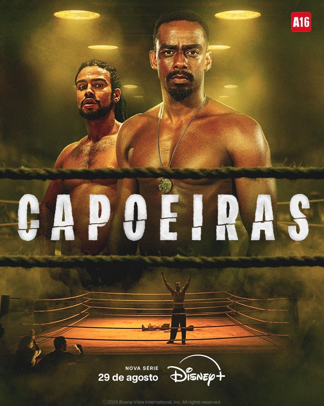 Poster-Capoeiras Série "Capoeiras" ganha data de estreia e traz lutas clandestinas no Rio dos anos 80