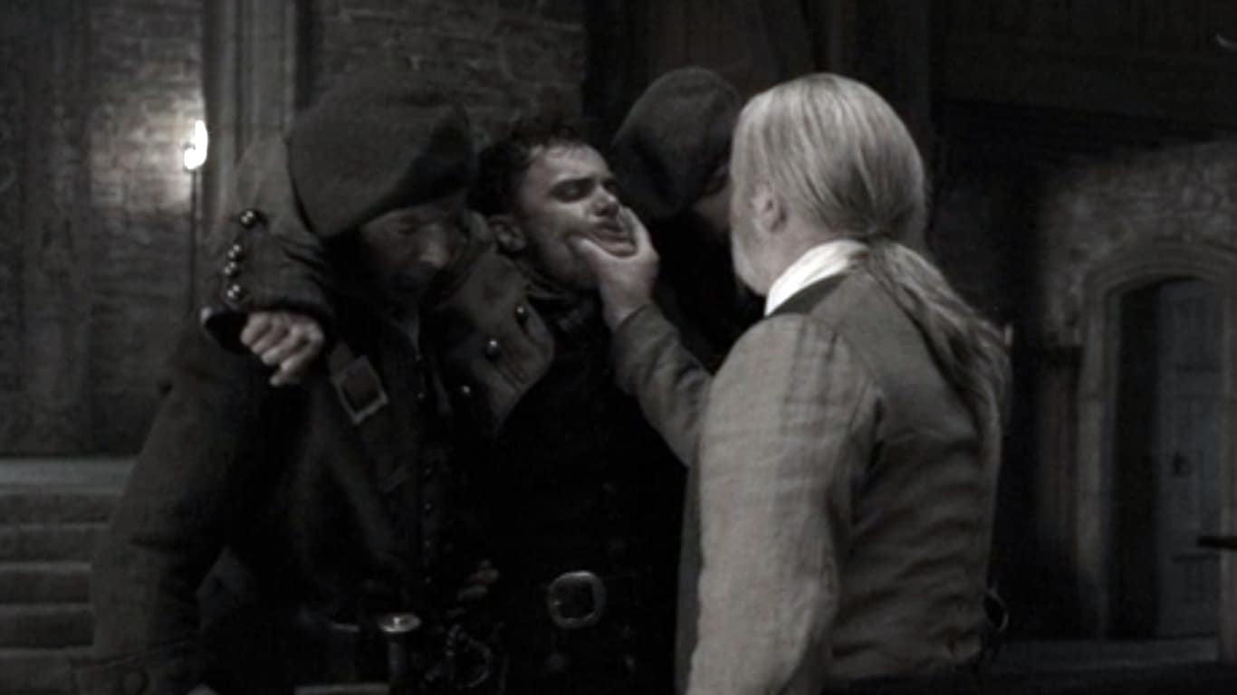 Red-Jacob-dando-uma-dura-nos-filhos-Colum-e-Dougal Outlander finalmente mostra o que faltava na trágica história de Colum