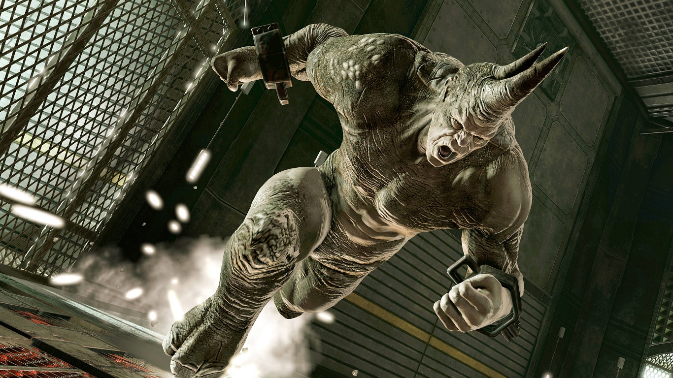 Mais um vilã? Pista sugere a presença de Rhino no filme Homem-Aranha: Um Novo Dia Rhino-Homem-Aranha Mais um vilã? Pista sugere a presença de Rhino no filme Homem-Aranha: Um Novo Dia