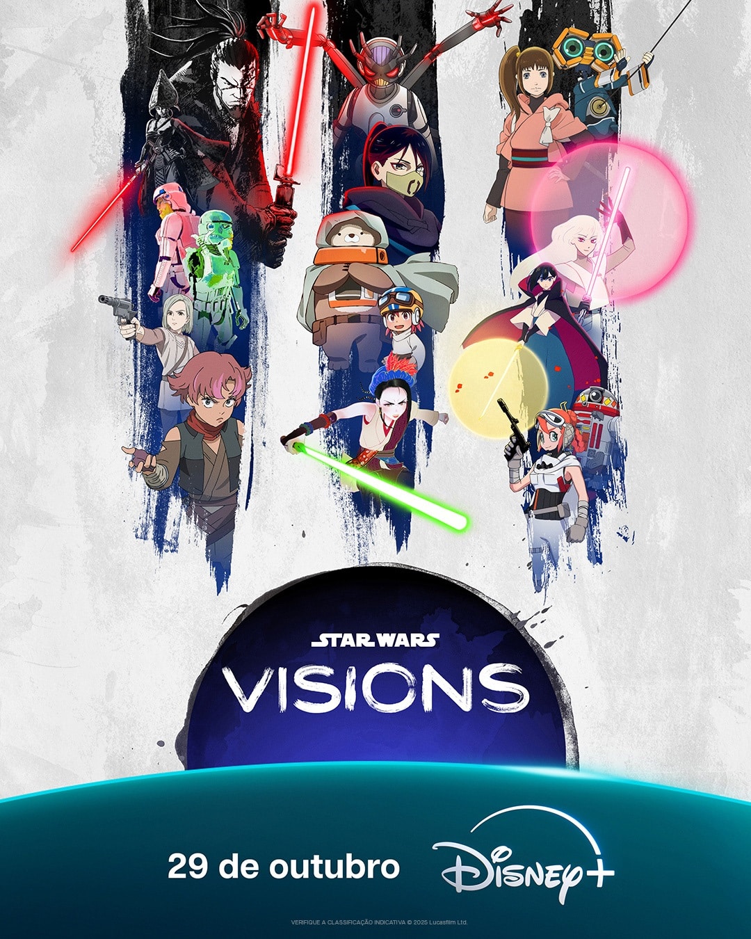Anunciados os detalhes das 9 histórias de Star Wars: Visions Vol. 3; Estreia em outubro Star-Wars-Visions-temproada-3-poster Anunciados os detalhes das 9 histórias de Star Wars: Visions Vol. 3; Estreia em outubro