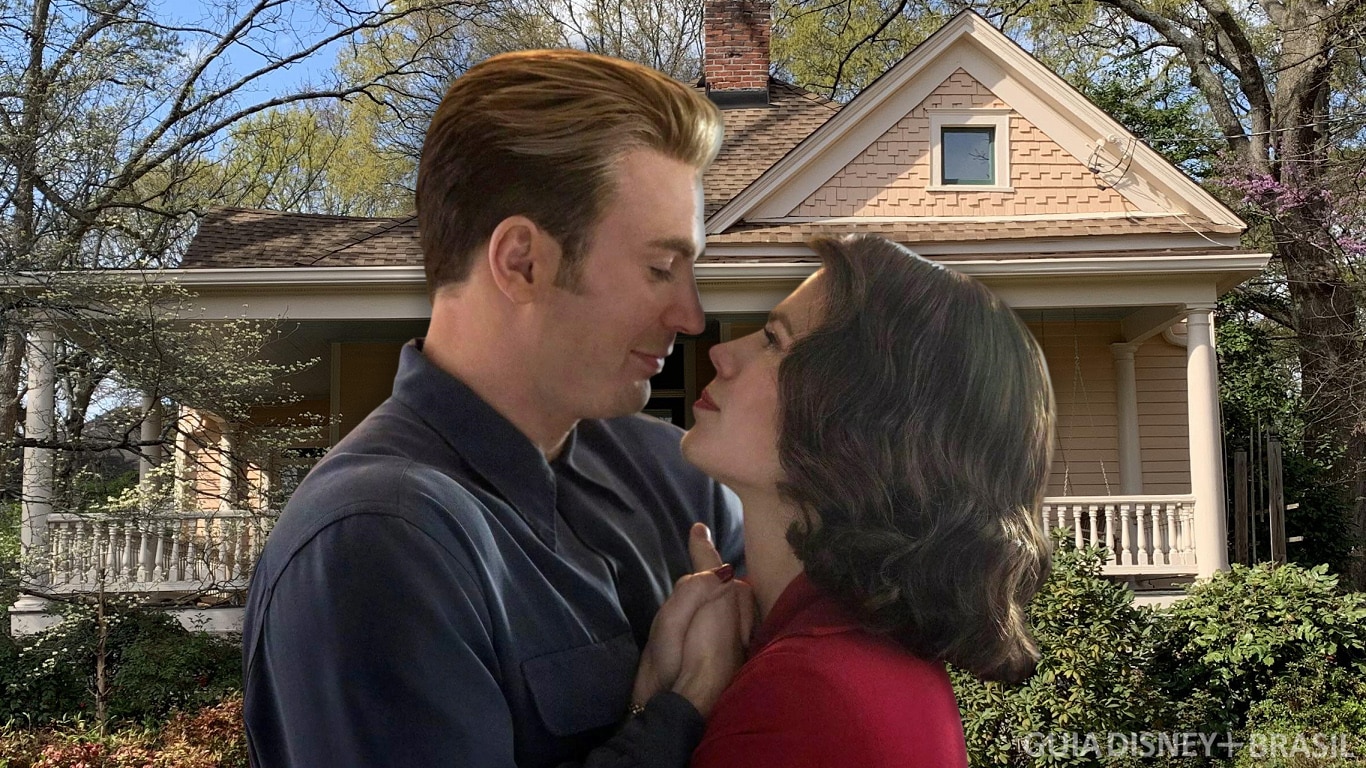 Steve-Rogers-e-Peggy Casa de Steve Rogers e Peggy em Ultimato foi reconstruída em Vingadores: Doomsday