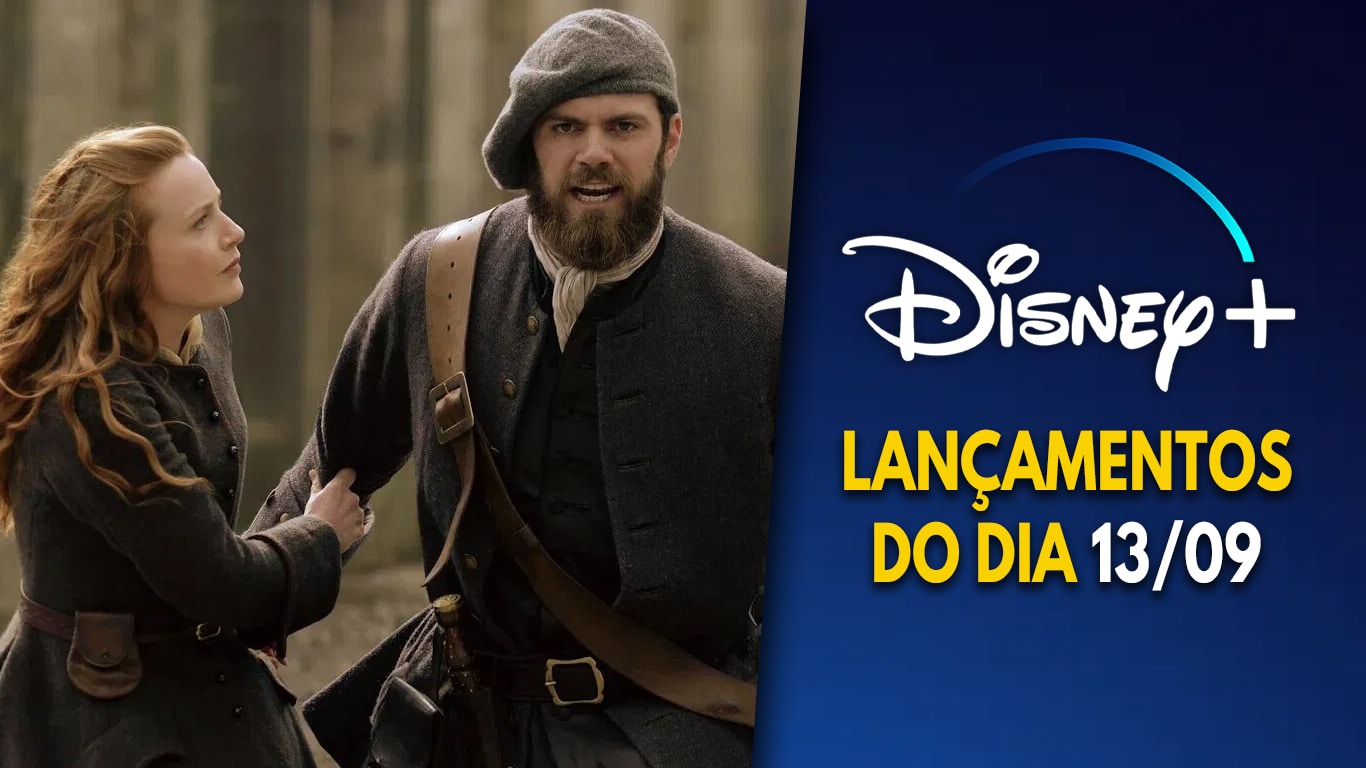 Lancamentos-Disney-Plus-do-dia-13-09-2025 Hoje no Disney+: Outlander, Perdidos na Amazônia, Abel Braga e show ao vivo no Vaticano