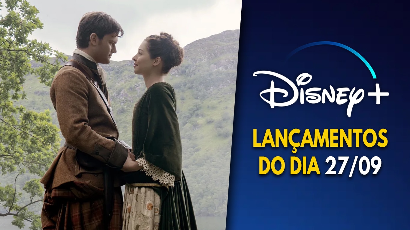 Lancamentos-Disney-Plus-do-dia-27-09-2025 Penúltimo capítulo de Outlander: Blood of My Blood chega ao Disney+; veja o que esperar