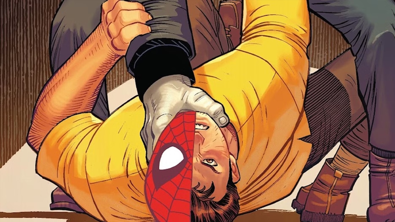 Lapide-e-Homem-Aranha Quem é Lápide? Vilão do Homem-Aranha estreia no MCU em "Um Novo Dia"