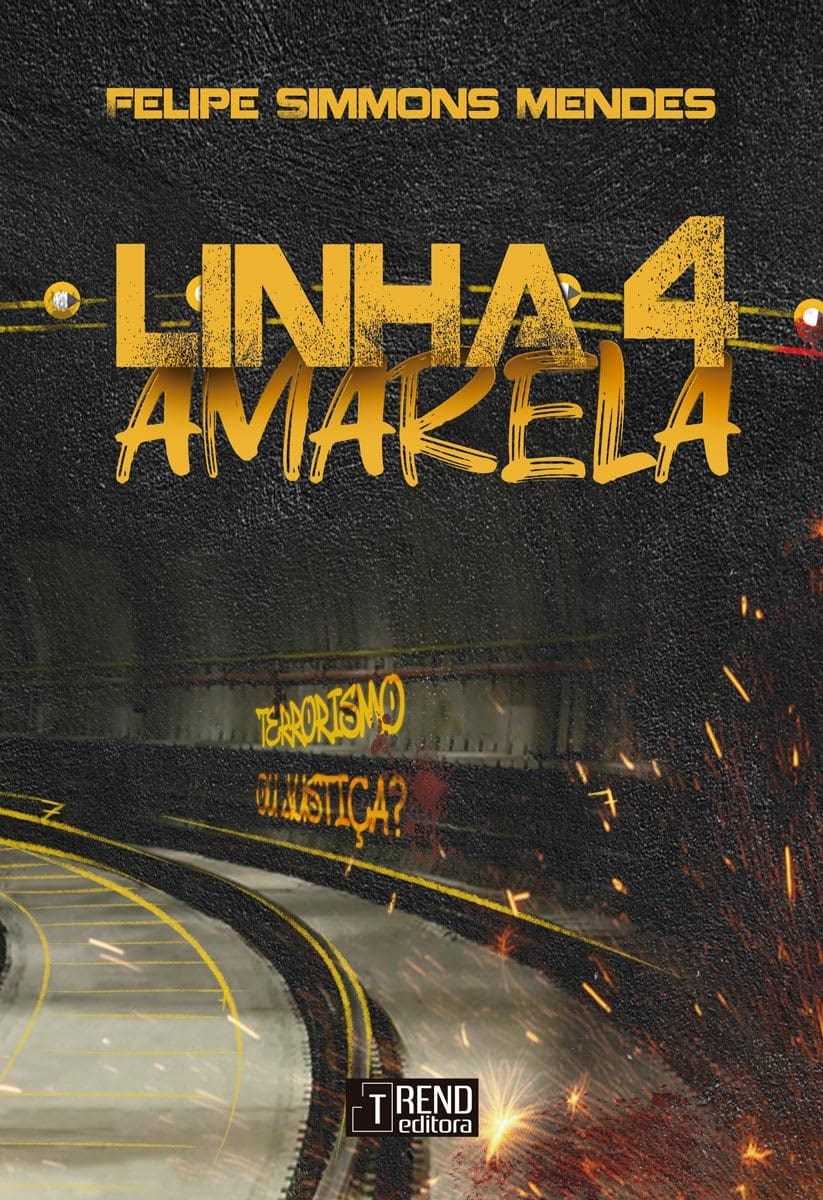 Ataque ao Metrô: Tudo sobre o novo thriller nacional com Mel Maia, Leticia Spiller, Mateus Solano e mais Livro-Linha-4-Amarela Ataque ao Metrô: Tudo sobre o novo thriller nacional com Mel Maia, Leticia Spiller, Mateus Solano e mais