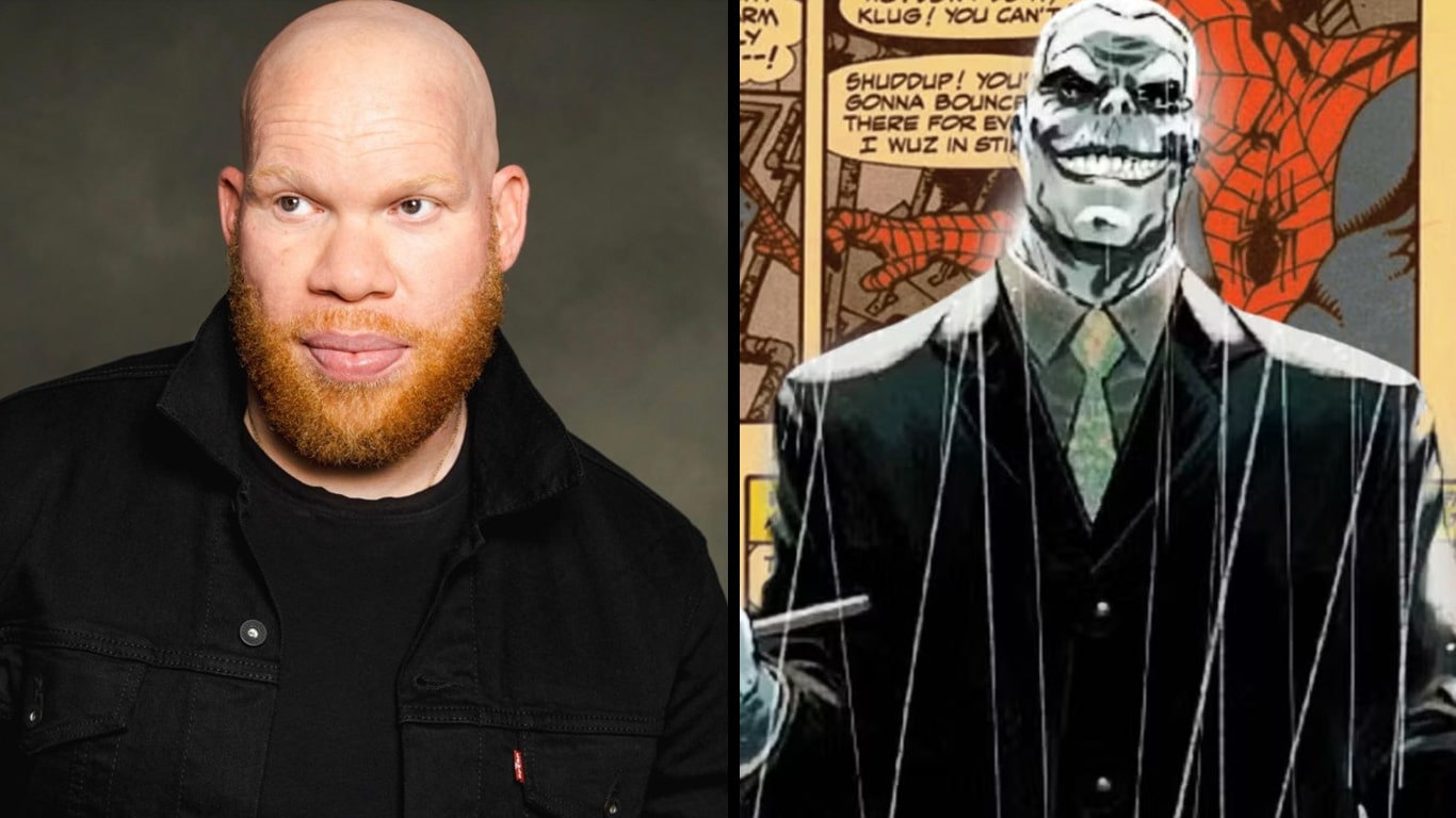 Marvin-Jones-III-Lapide-Marvel Marvin Jones III será o vilão Lápide em Homem-Aranha: Um Novo Dia