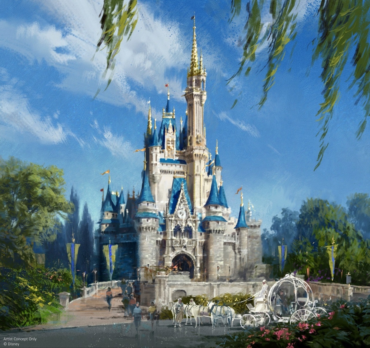 Disney anuncia que Castelo da Cinderela passará por nova transformação no Magic Kingdom Nova-pinura-do-Castelo-da-Cinderela-no-Magic-Kingdom Disney anuncia que Castelo da Cinderela passará por nova transformação no Magic Kingdom