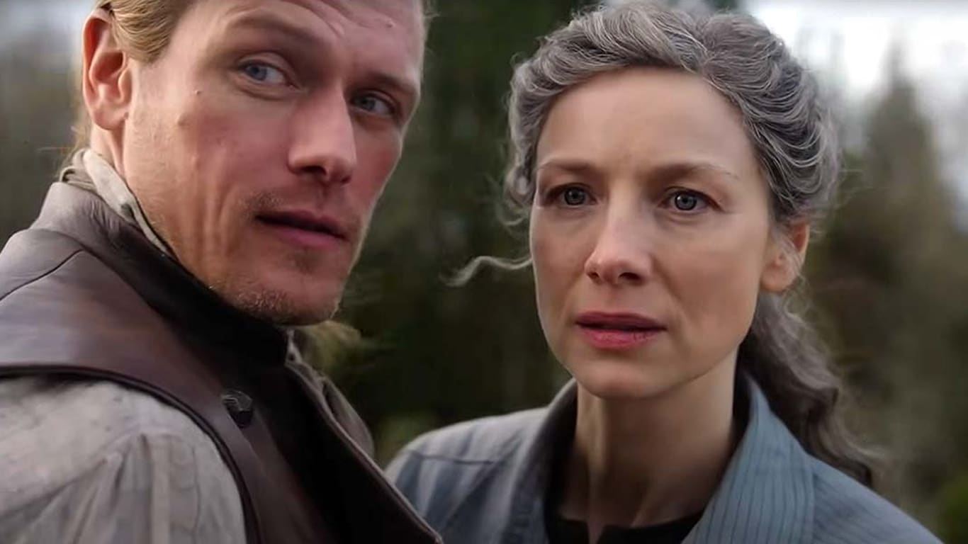 Outlander-Temporada-8-Jamie-e-Claire Henry Beauchamp aparece para Claire na 8ª temporada de Outlander? Fãs acreditam que sim