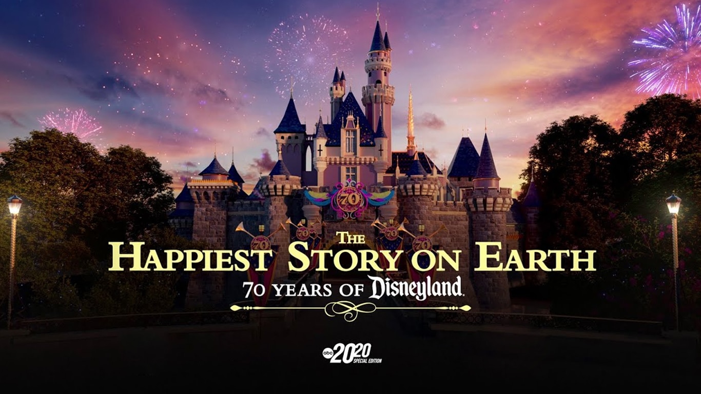 The-Happiest-Story-on-Earth-70-Years-of-Disneyland Disney+ vai lançar especial sobre os 70 anos da Disneyland; confira os detalhes