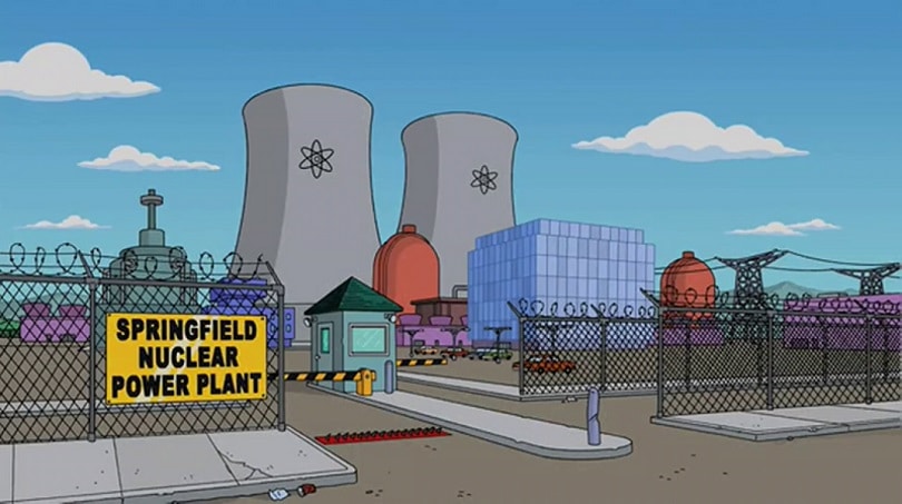 Usina-nuclear-de-Springfield-Os-Simpsons Chefe de usina culpa Os Simpsons por visão negativa da energia nuclear