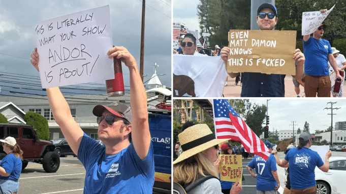 Tiros atingem sede da ABC em Sacramento após protestos pela suspensão de Jimmy Kimmel image-37 Tiros atingem sede da ABC em Sacramento após protestos pela suspensão de Jimmy Kimmel