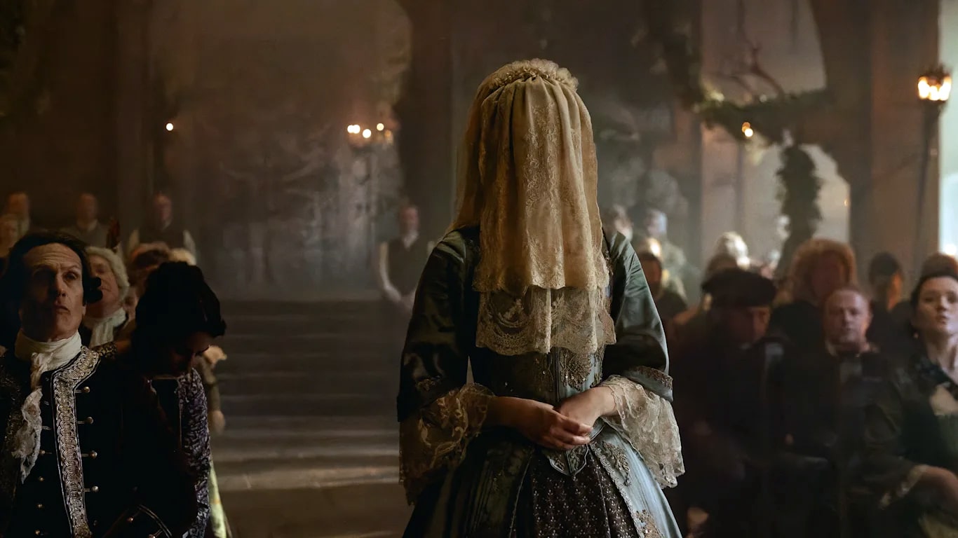 Casamento-do-episodio-final-de-Outlander-Blood-of-My-Blood Final explicado de Outlander: Blood of My Blood: tudo o que realmente aconteceu no episódio 10