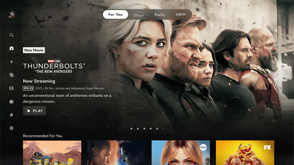 Disney+ ganha cara nova e melhorias com o Hulu a partir de outubro: veja como vai ficar Disney-Top-Navigation Disney+ ganha cara nova e melhorias com o Hulu a partir de outubro: veja como vai ficar