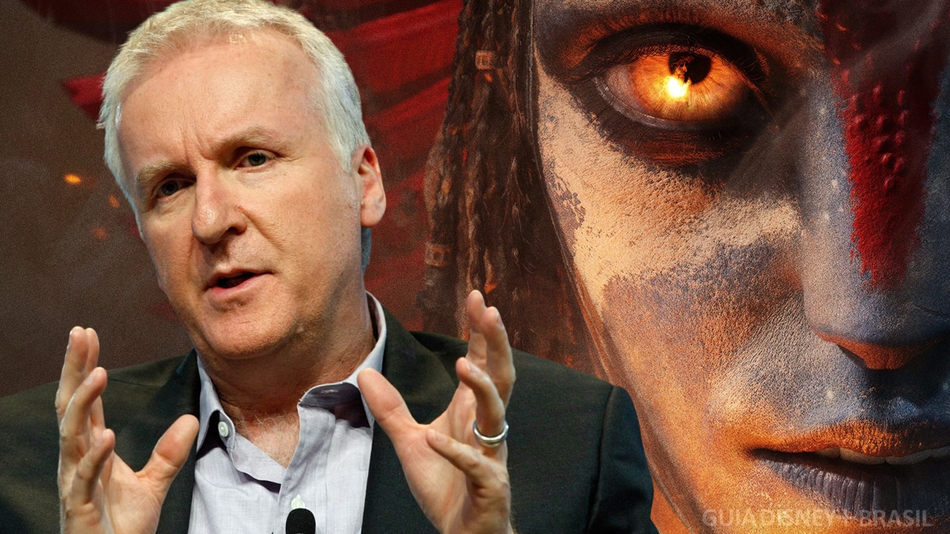 James-Cameron-Avatar-Fogo-e-Cinzas James Cameron revela qual regra precisou quebrar para fazer Avatar: Fogo e Cinzas do jeito certo