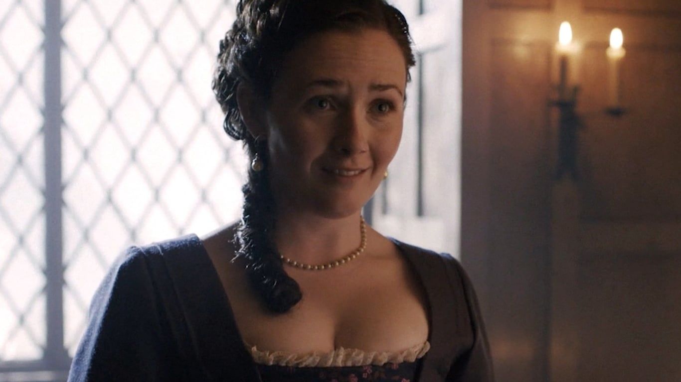 Jocasta-Outlander-Blood-of-My-Blood Ellen pede perdão a Jocasta antes do casamento no último episódio de Outlander: Blood of My Blood