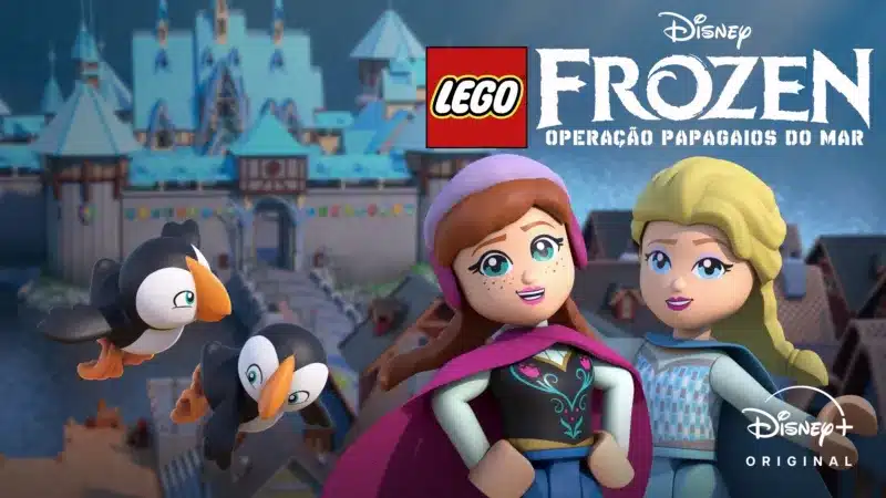 Disney+ lança nova aventura de Frozen e especial de 70 anos da Disneyland LEGO-Disney-Frozen-Operacao-Papagaios-Do-Mar-Disney-Plus Disney+ lança nova aventura de Frozen e especial de 70 anos da Disneyland