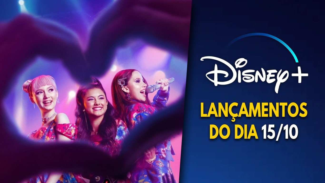 3 estreias e vários videoclipes marcam os lançamentos do Disney+ nesta quarta; veja o que assistir hoje Lancamentos-Disney-Plus-do-dia-15-10-2025 3 estreias e vários videoclipes marcam os lançamentos do Disney+ nesta quarta; veja o que assistir hoje