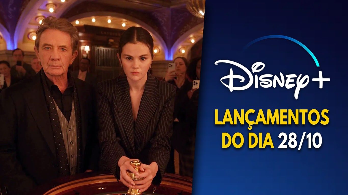Lancamentos-Disney-Plus-do-dia-28-10-2025 Temporadas de Only Murders in the Building e Chad Powers chegam ao fim