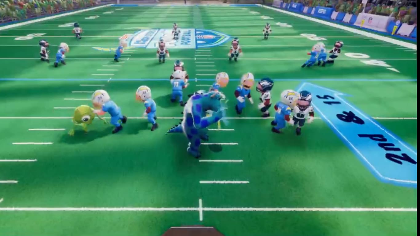 NFL-Monstros-SA Realidade virtual, IA e animação: o que a ESPN prepara para o futuro dos esportes