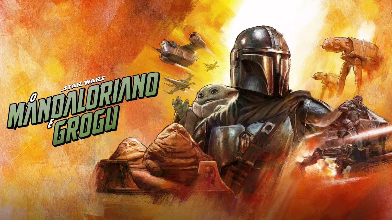 O-Mandaloriano-e-Grogu-Disney-Plus Página do filme O Mandaloriano e Grogu já aparece no Disney+, meses antes da estreia nos cinemas