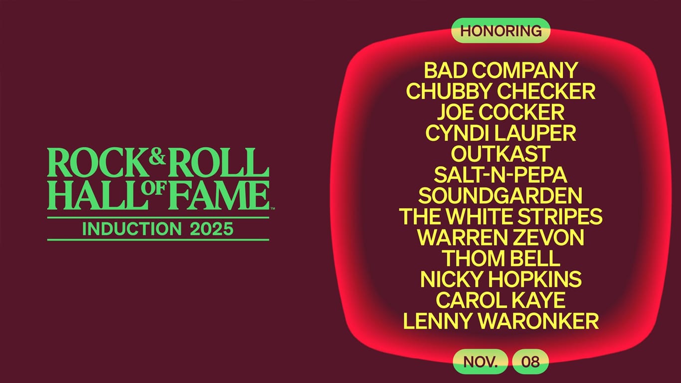 Rock-and-Roll-Hall-of-Fame-2025 Lineup do Rock & Roll Hall of Fame 2025 com transmissão ao vivo pelo Disney+