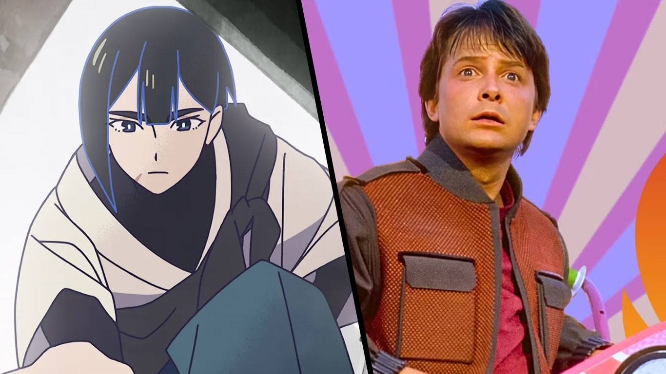 A piada de "Star Wars: Visions" que só quem viu "De Volta para o Futuro" vai entender Star-Wars-Visions-e-De-Volta-Para-o-Futuro A piada de "Star Wars: Visions" que só quem viu "De Volta para o Futuro" vai entender