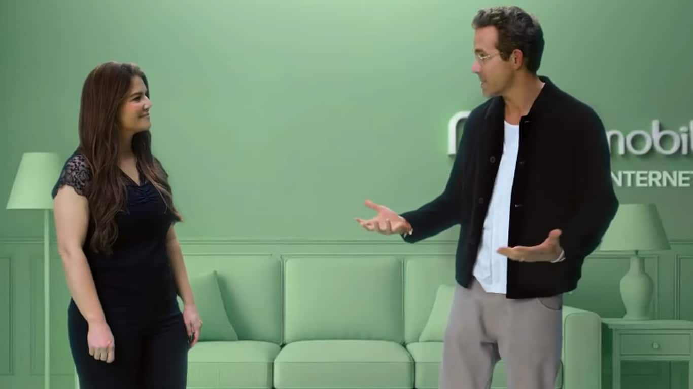 Ryan Reynolds ironiza atriz virtual Tilly Norwood em novo comercial Tilly-Norwood-e-Ryan-Reynolds Ryan Reynolds ironiza atriz virtual Tilly Norwood em novo comercial