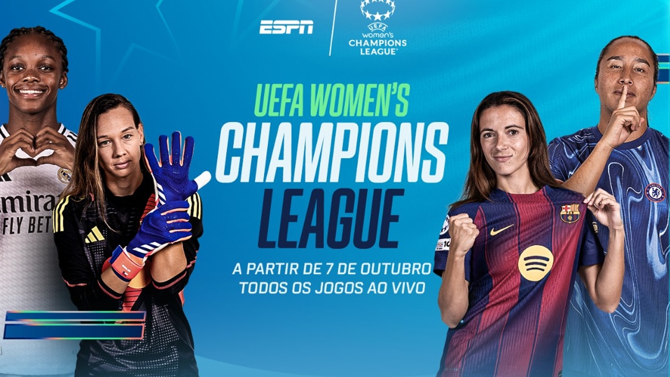 UEFA-Womens-Champions-League Champions League Feminina será exibida com exclusividade pela ESPN e Disney+ no Brasil