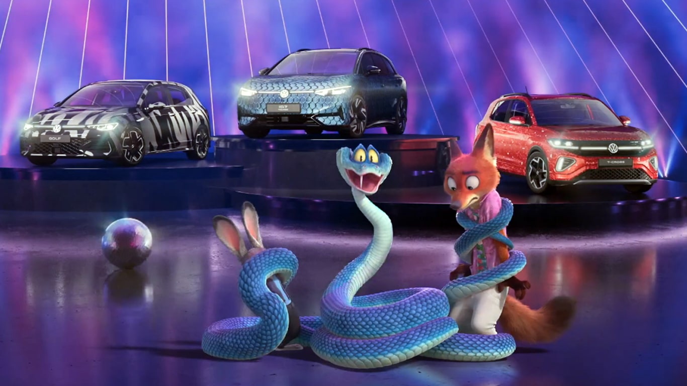 Volkswagen fecha parceria com a Disney e leva carros reais para as ruas de Zootopia 2 Zootopia-2-Volkswagen Volkswagen fecha parceria com a Disney e leva carros reais para as ruas de Zootopia 2
