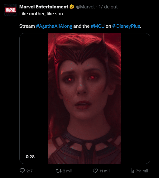 Por que a Marvel está postando tanto sobre Wanda? Veja o que pode estar por trás disso image-145 Por que a Marvel está postando tanto sobre Wanda? Veja o que pode estar por trás disso