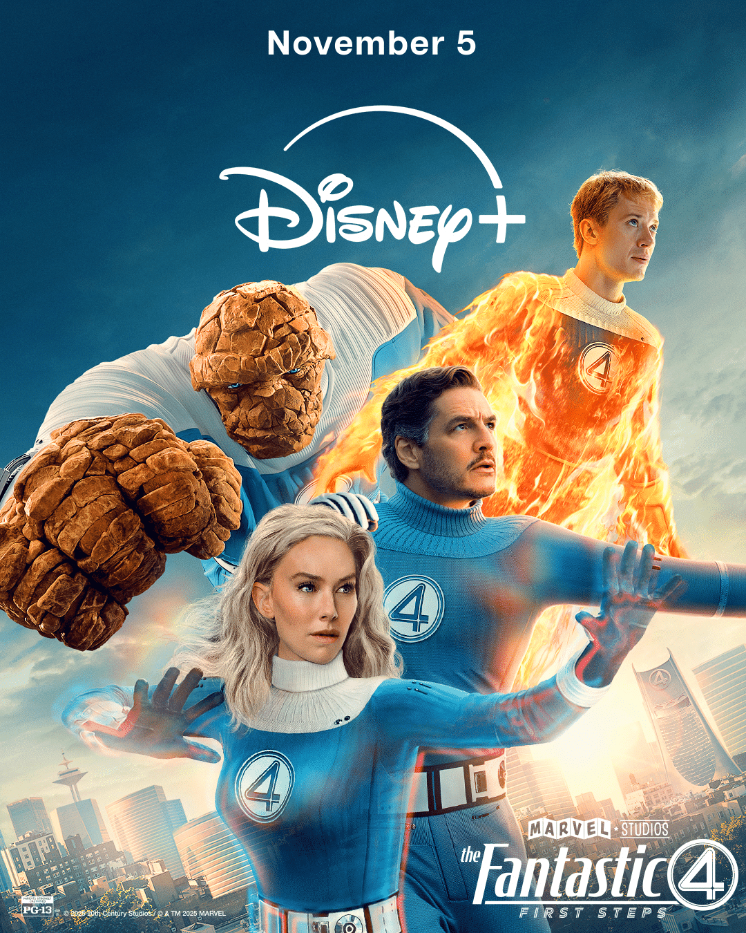 Quarteto Fantástico ganha data oficial e formato IMAX no Disney+ image-171 Quarteto Fantástico ganha data oficial e formato IMAX no Disney+