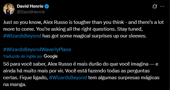 Os Feiticeiros Além de Waverly Place vai ter 3ª temporada? David Henrie conta tudo image-93 Os Feiticeiros Além de Waverly Place vai ter 3ª temporada? David Henrie conta tudo