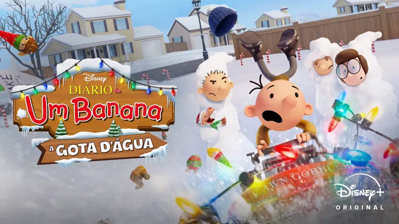 Diario-de-um-Banana-A-Gota-DAgua Lançamentos do Disney+ em Dezembro de 2025 | Lista completa e atualizada