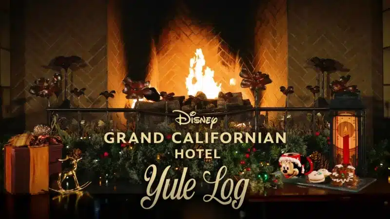 Disneys-Grand-Californian-Hotel-Spa-Yule-Log Disney+ lança Especial de Avatar: Fogo e Cinzas e nova lareira virtual de Natal