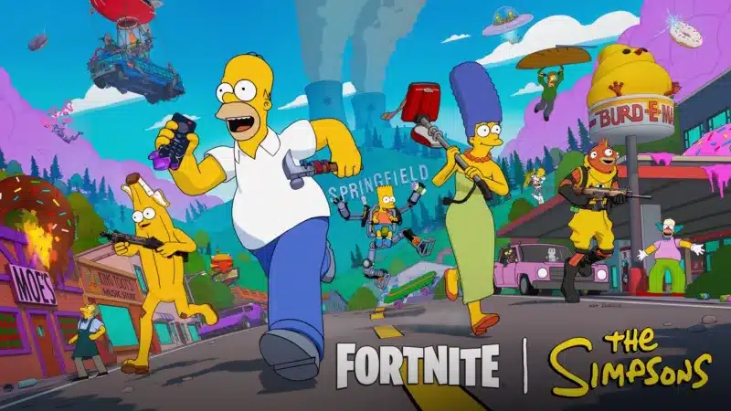 Fortnite-x-The-Simpson Todos os lançamentos desta semana no Disney+ (10 a 16 de novembro)