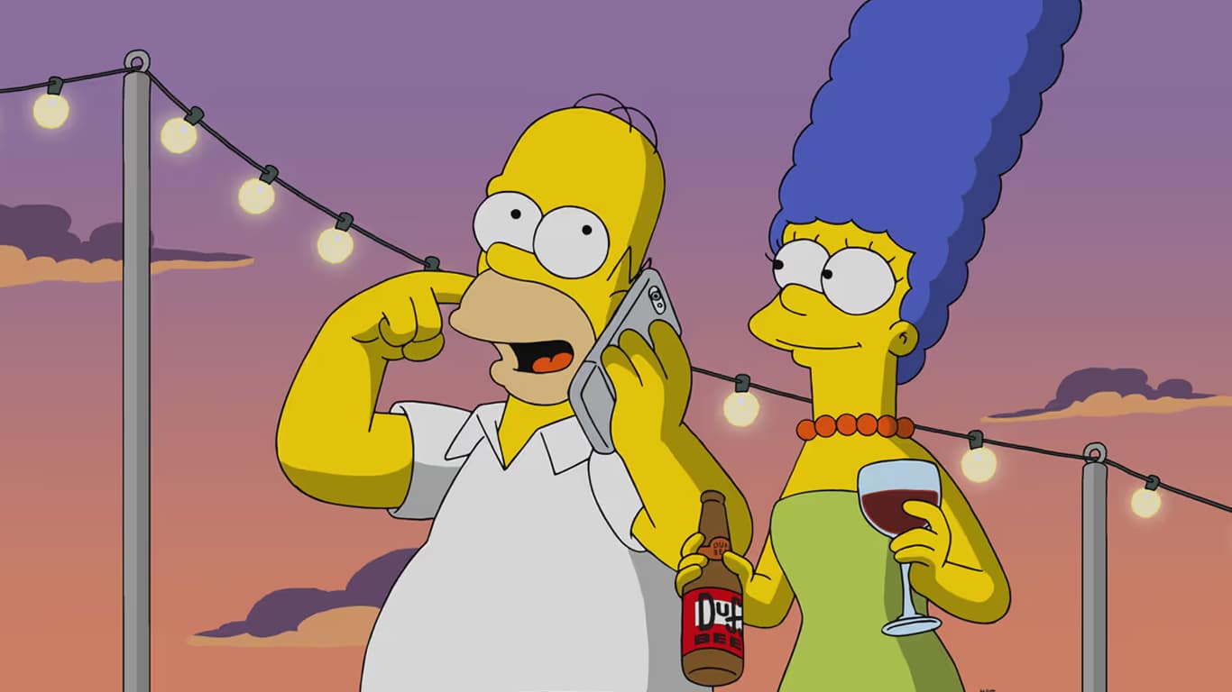 Homer-e-Marge-em-Os-Simpsons Agora é oficial: Personagem clássica de Os Simpsons morre após três décadas na série